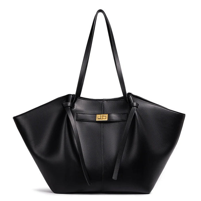Wing-Shaped Tote Bag | Oversized PU | Braviixx