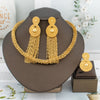 Women's Gold-Tone Tassel Jewellery | Earrings, Ring & Necklace Set Options | Braviixx