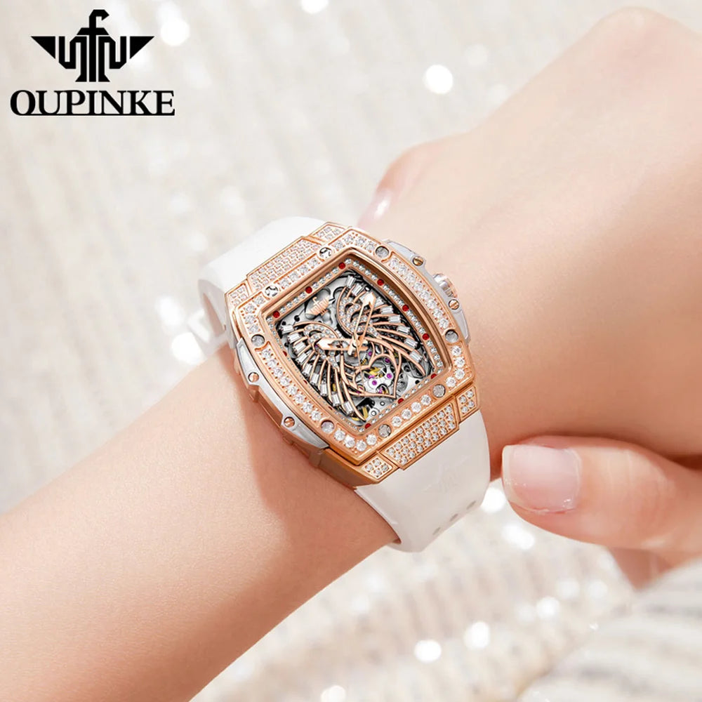 Women's Automatic Skeleton Watch | Butterfly Dial | Braviixx