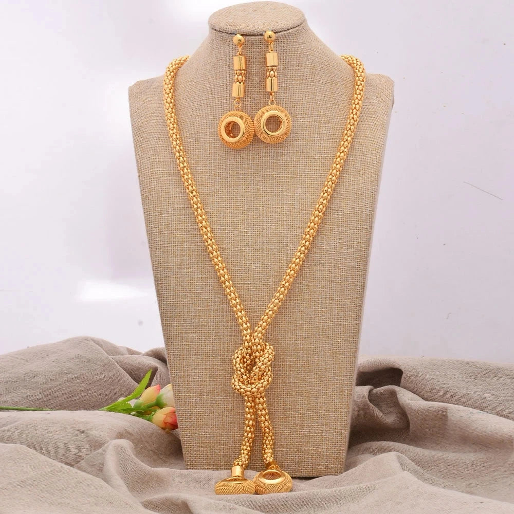 Women's Gold-Tone Jewellery | Statement Necklace & Earrings Options | Braviixx