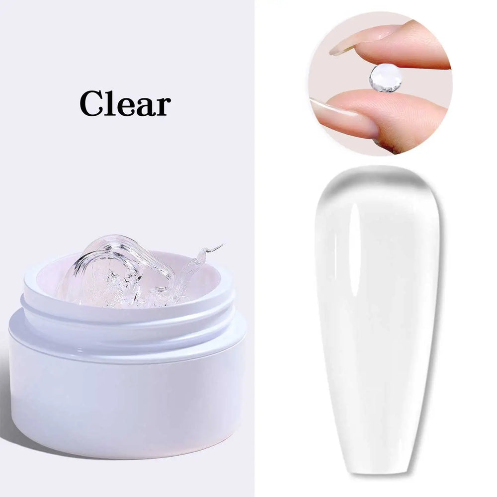 5ml & 15ml Nail Extension Gel | 9 Color & Size Options | Braviixx