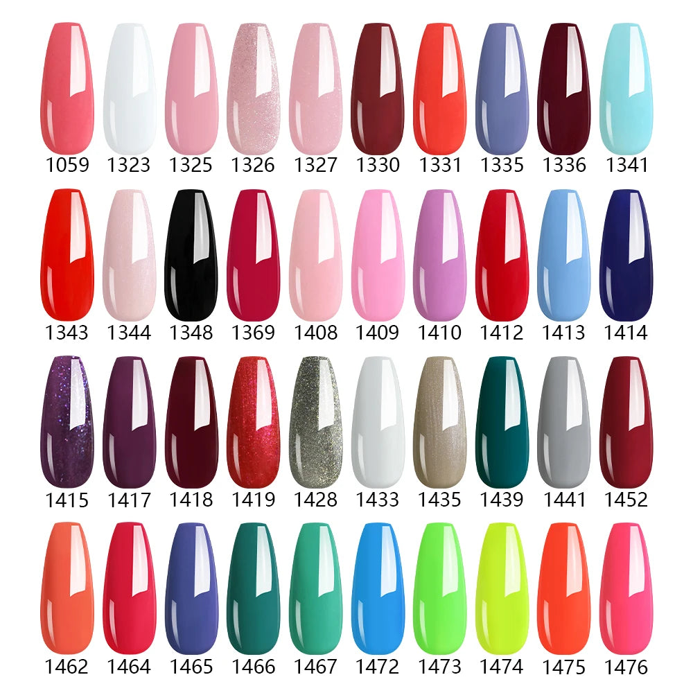 15ml UV/LED Gel Nail Polish | 129 Shade & Finish Options | Braviixx