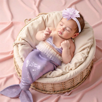 Newborn Mermaid Photo Prop Set | Braviixx