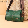 Compact Crossbody Bag | Contrast Stitching & Wide Strap | Braviixx