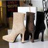 Women's Platform Ankle Boots | Pointed Toe | Braviixx