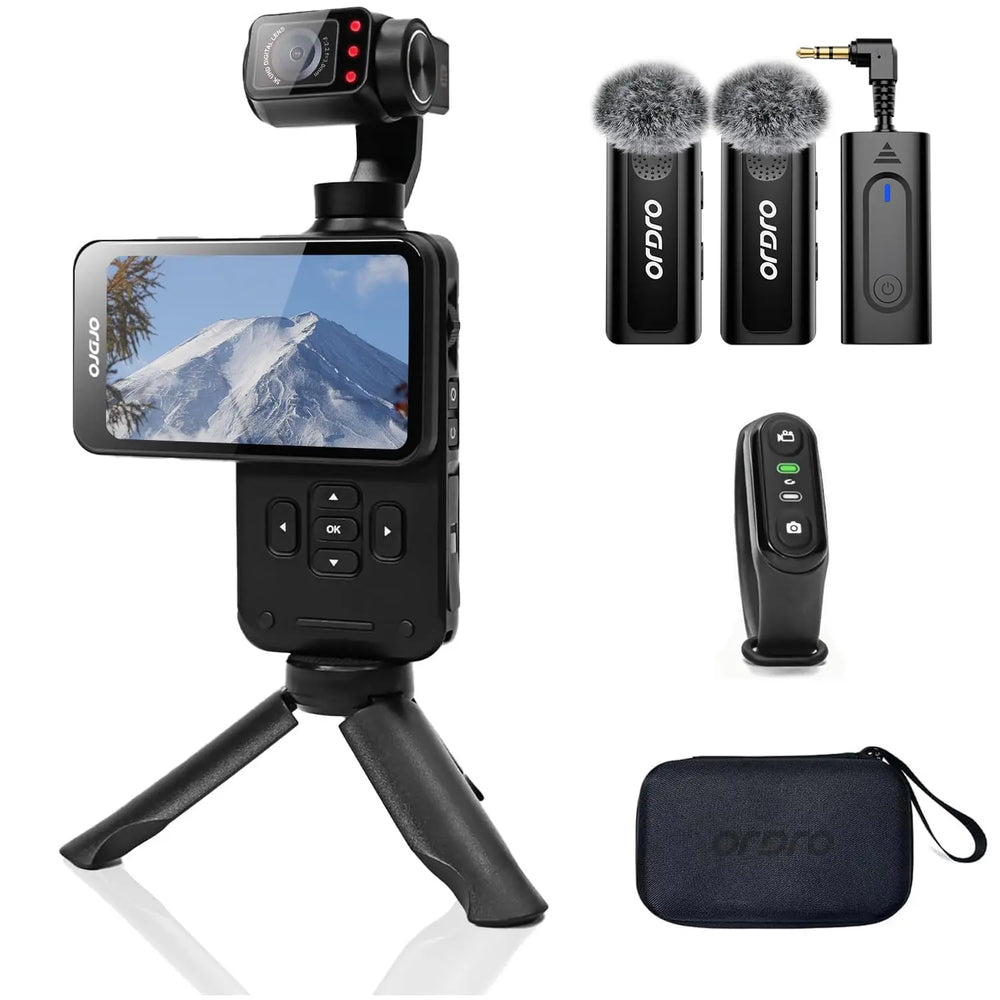 M5 Handheld Gimbal Camera | 4K Video & Face Tracking | Braviixx