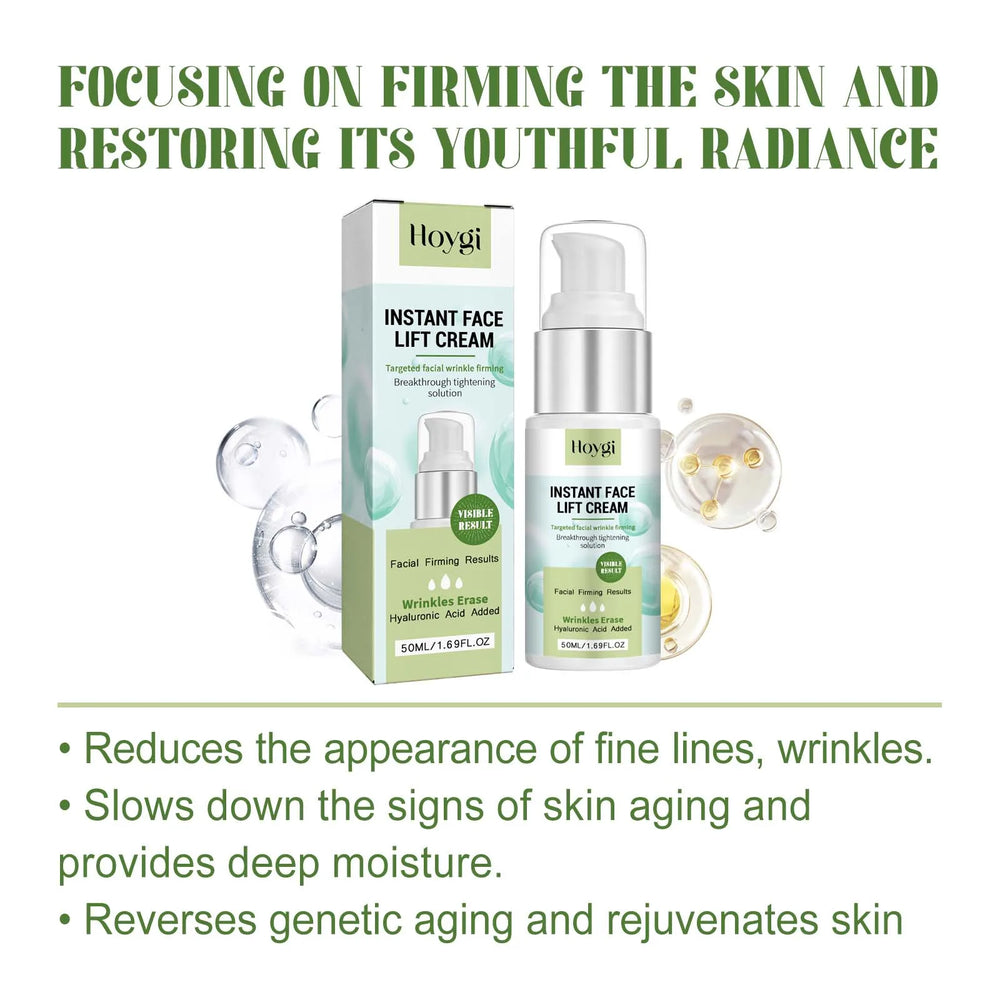 Hyaluronic Acid Face Cream Deep Hydrating & Plumping Firming Brightening Shrink Pores Moisturizing Smoothing Collagen Face Cream