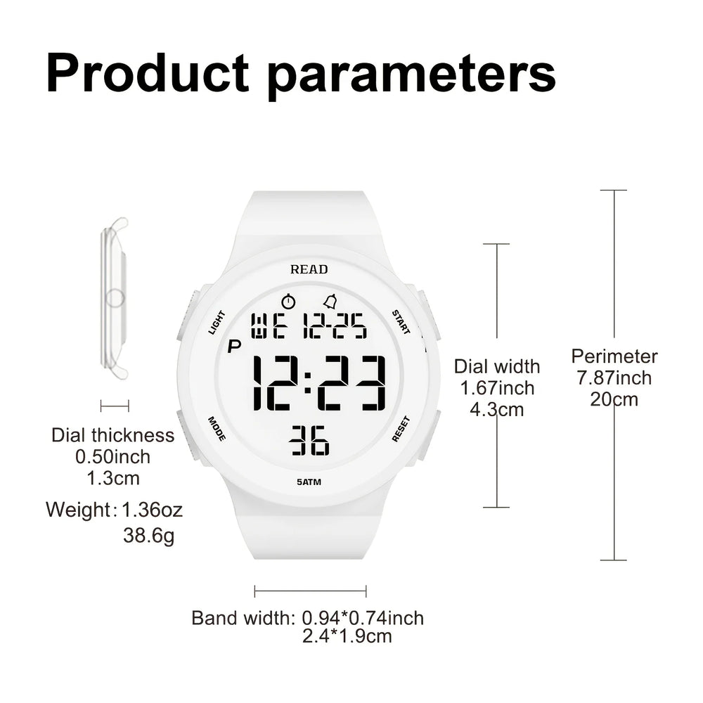 Women's LED Digital Sports Watch | Braviixx