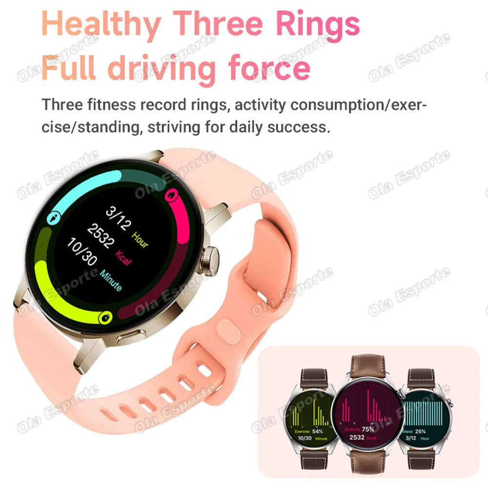 AMOLED Smart Watch with Voice Calling & 360×360 HD Display | Braviixx