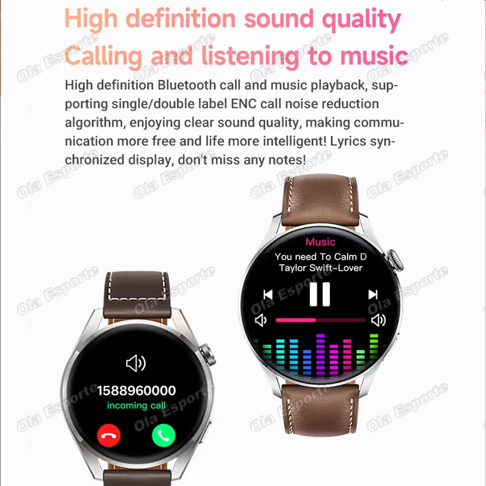 AMOLED Smart Watch with Voice Calling & 360×360 HD Display | Braviixx