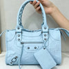 Motorcycle-Style Handbag | Braided Handles & Zip Detail | Braviixx