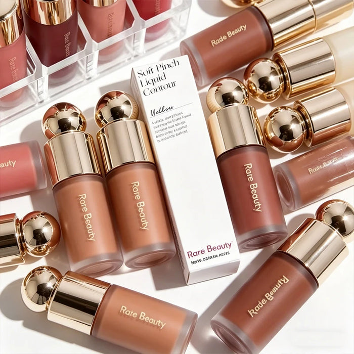 Rare Beauty Makeup Facial Stereoscopic Bronzer Contour Stick Liquid Blusher Nature Plump Waterproof Nose Shadow Highlight Rouge