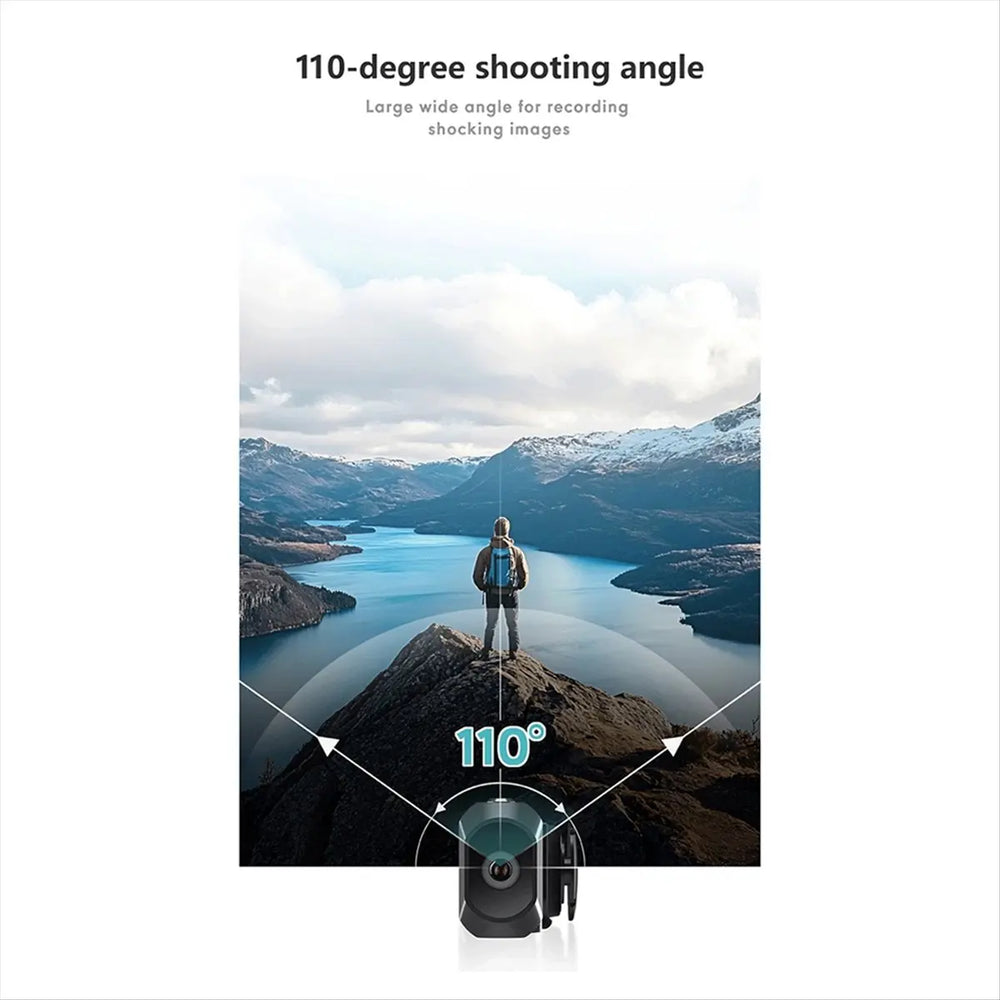 S111 Head-Worn Camera | 2.7K Video & Wi-Fi | Braviixx