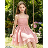 Girls’ Sleeveless Pleated A-Line Dress | Braviixx