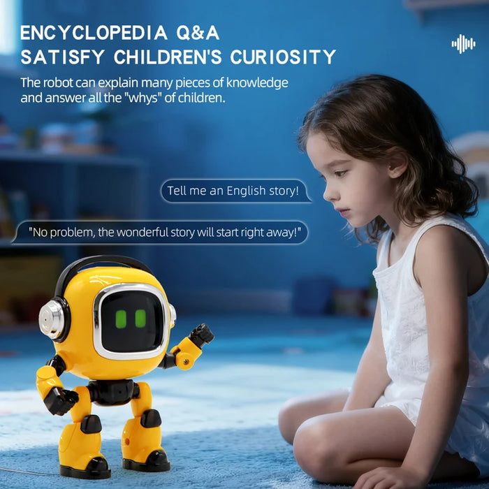 AI Interactive Voice Controlled Companion Robot | Storytelling, Q&A and Learning Smart Robot | Braviixx