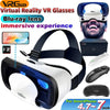 3D VR Glasses for Smartphones | Blue Light Lens VR Headset with Optional Gamepad | Braviixx