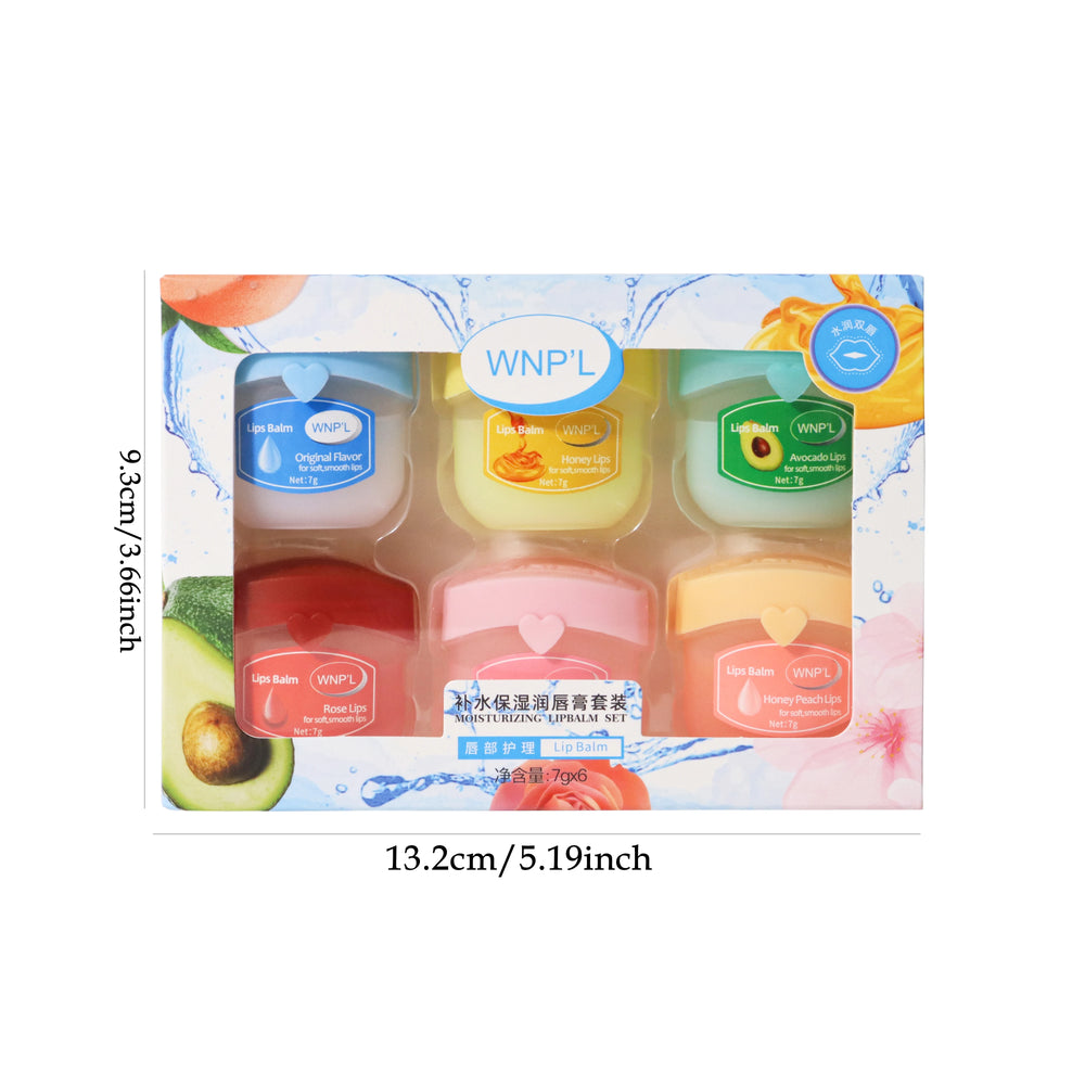24-Piece Fruity Lip Balm Set | 6 Flavors | Moisturizing Lip Care | Braviixx