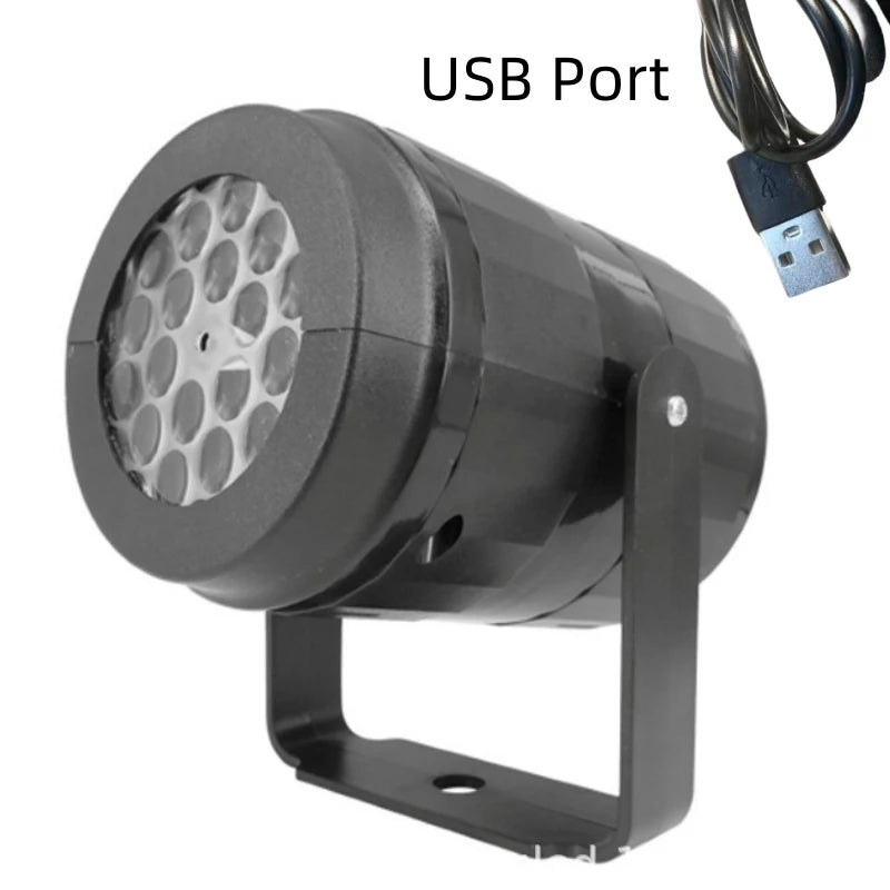 Christmas Projection Light | 16 Patterns & Rotating Display | Braviixx