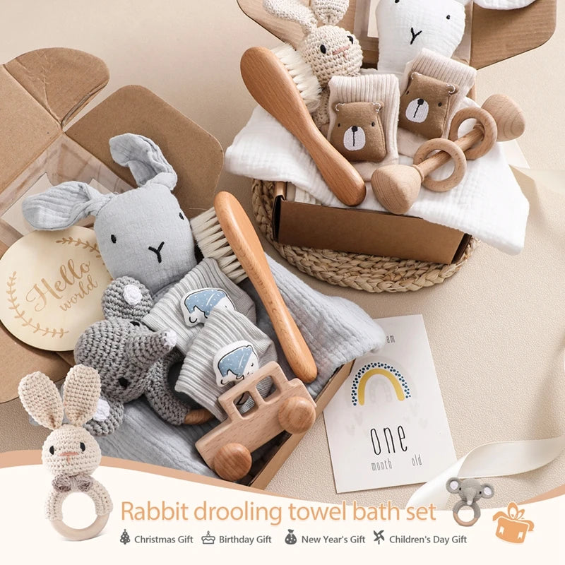 Baby Bath & Comfort Gift Set | Braviixx