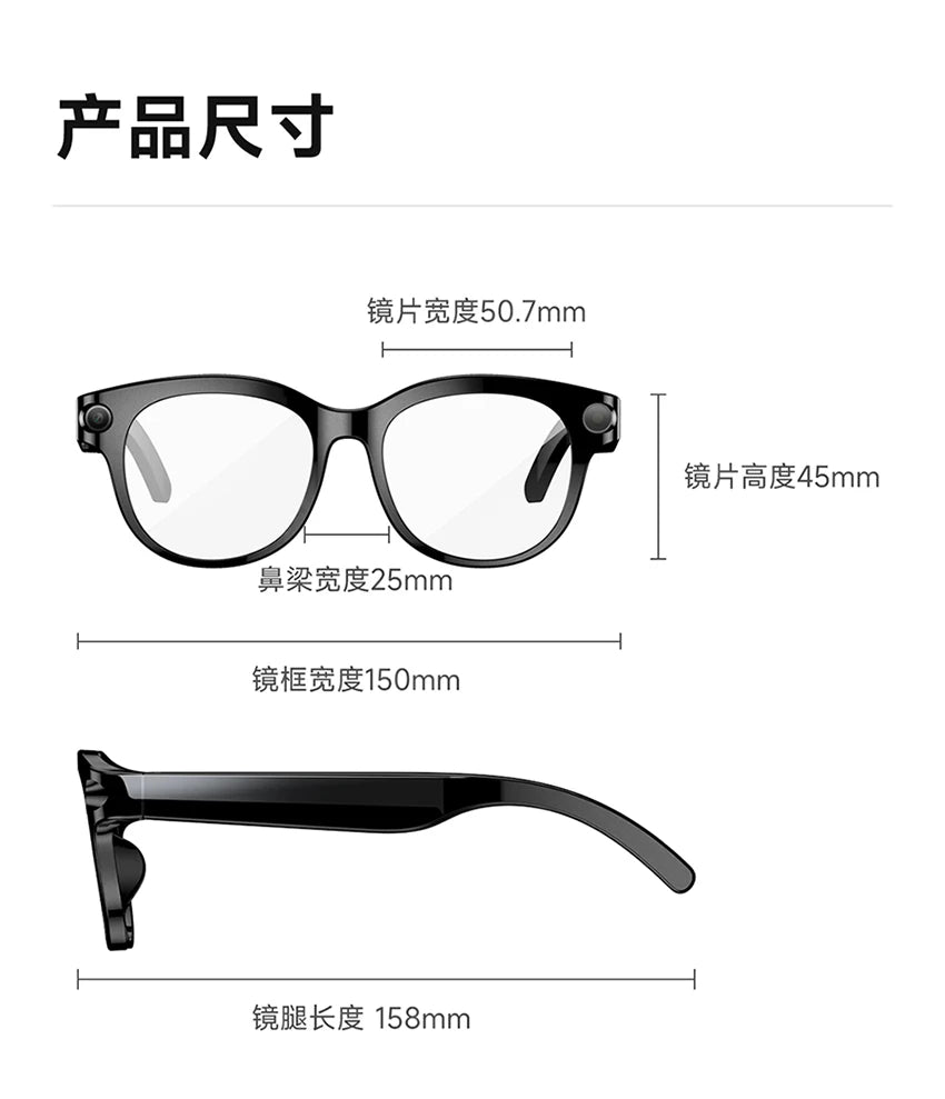 M89 Camera Smart Glasses with Audio & Translation | Braviixx