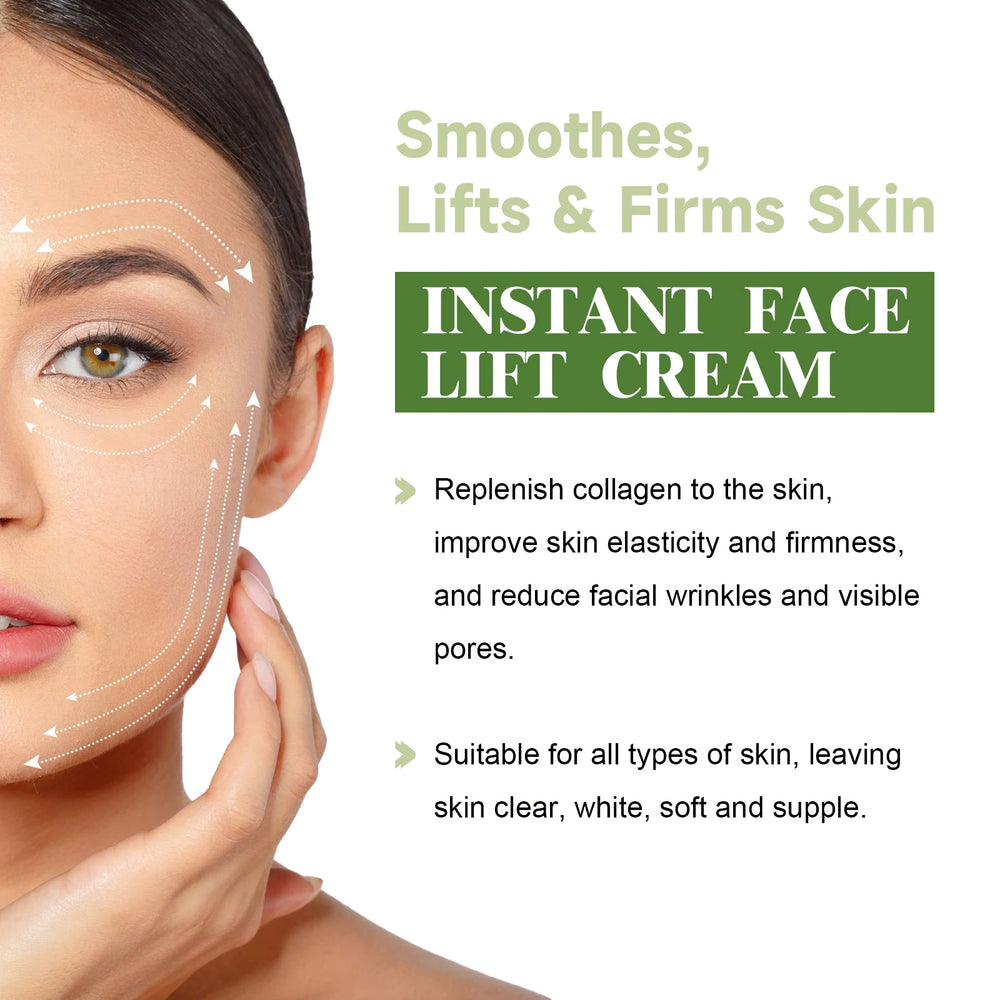 Hyaluronic Acid Face Cream Deep Hydrating & Plumping Firming Brightening Shrink Pores Moisturizing Smoothing Collagen Face Cream