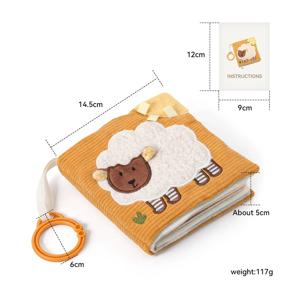 Baby Crinkle Cloth Activity Book | Braviixx