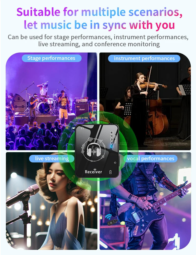 2.4GHz Wireless In-Ear Monitor System | Braviixx