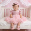 Baby Girls' Long-Sleeve Big Bow Dress | A-Line Princess Dress | 10M–5Y | Braviixx