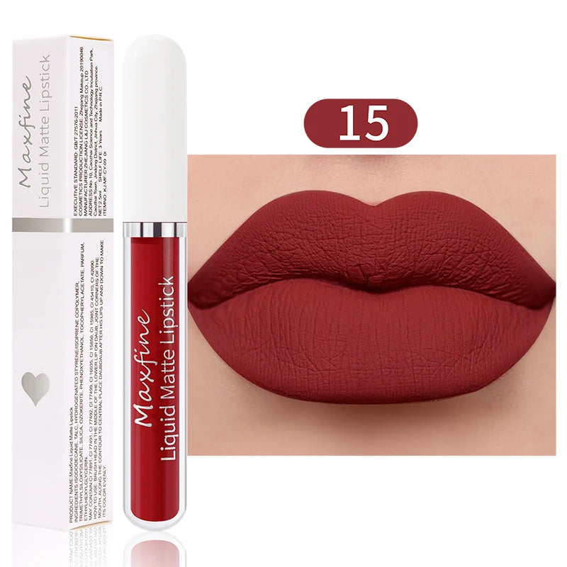 Matte Liquid Lipstick | 10 Shades | Full Size | Braviixx