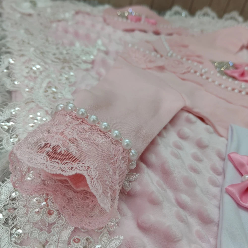 Baby Girl 5-Piece Coming-Home Outfit Set | Braviixx