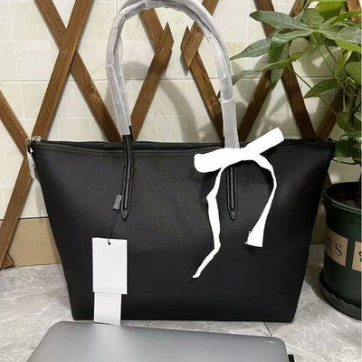 Minimalist Zip-Top Tote Bag | Textured Finish & Twin Handles | Braviixx