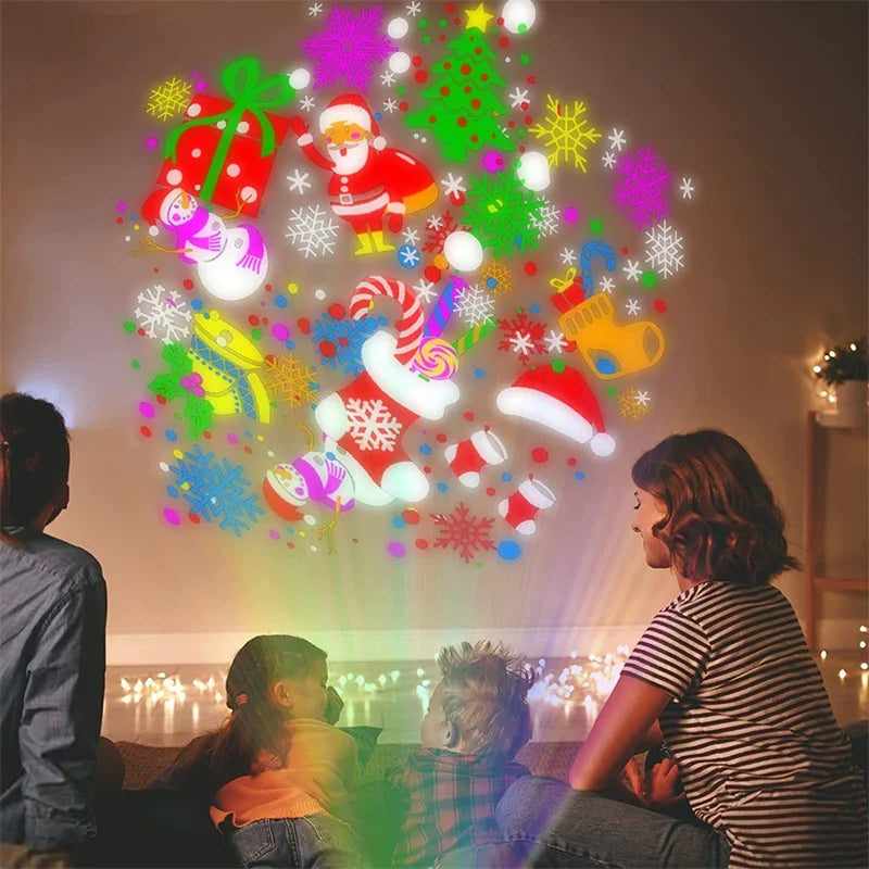 Christmas Projection Light | 16 Patterns & Rotating Display | Braviixx