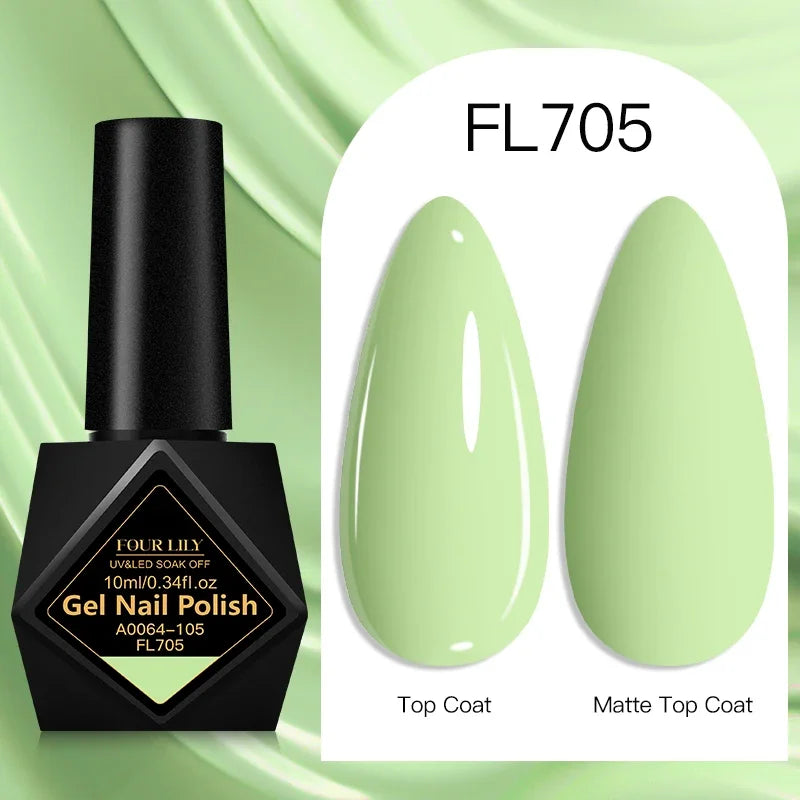 10ml UV/LED Gel Nail Polish | 152 Image-Based Shades | Braviixx