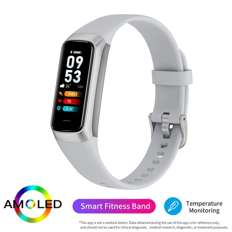 Waterproof Smart Watch with Heart Rate & Body Temperature Monitor | Braviixx