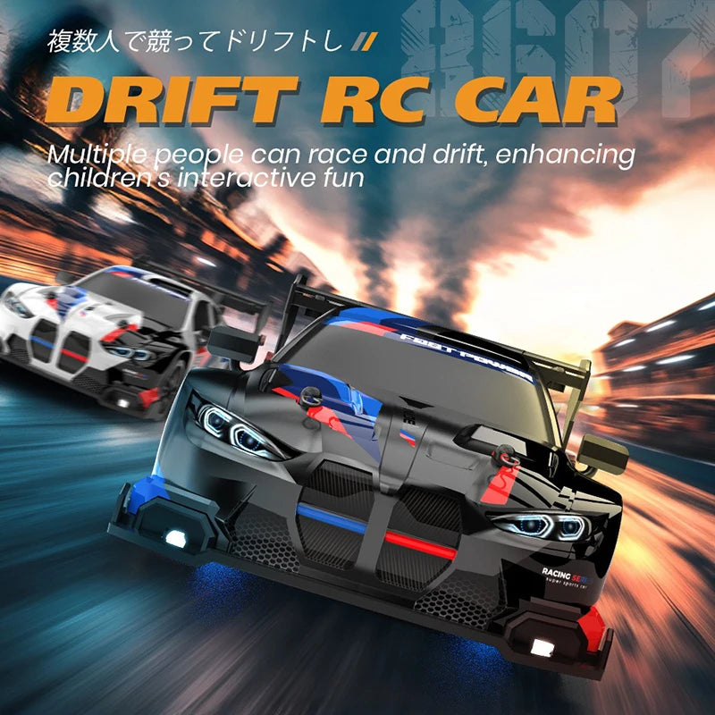 1:24 4WD RC Drift Car with LED Lights | Braviixx