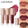 LACHAVA Velvet Matte Lip Mud 10 Shades Nude Lip Gloss Waterproof Long Lasting Pigmented Lipstick Non-stick Cup Makeup Cosmetics