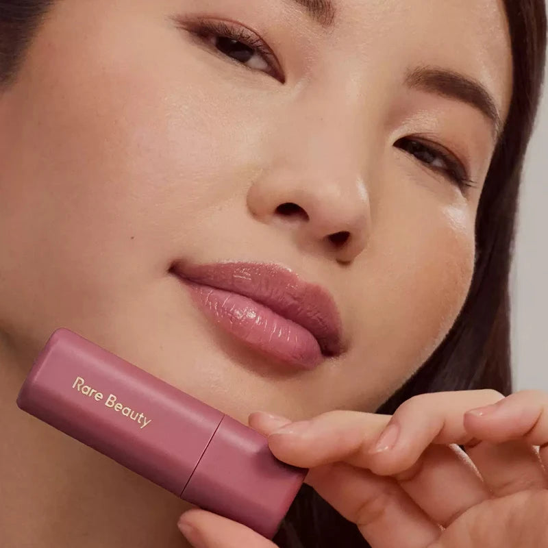 Hyaluronic Acid Butter Lipstick & Volumizing Blush | Moisturising Caramel Colour Lip & Cheek Makeup