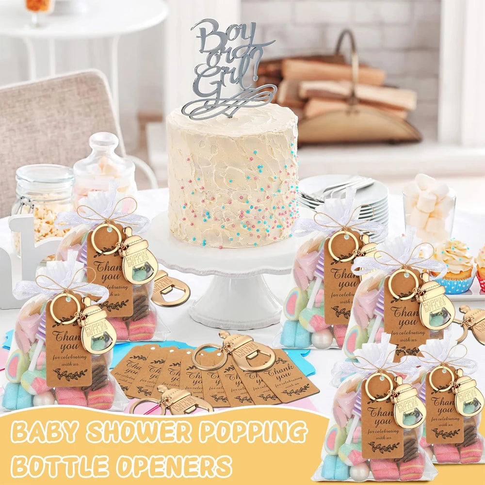 10-Pack Baby Shower Bottle Opener Favors | Braviixx