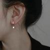 REETI  Silver Gold Earrings Geometric squares Drop Earrings For Women Gift Fashion Jewelry