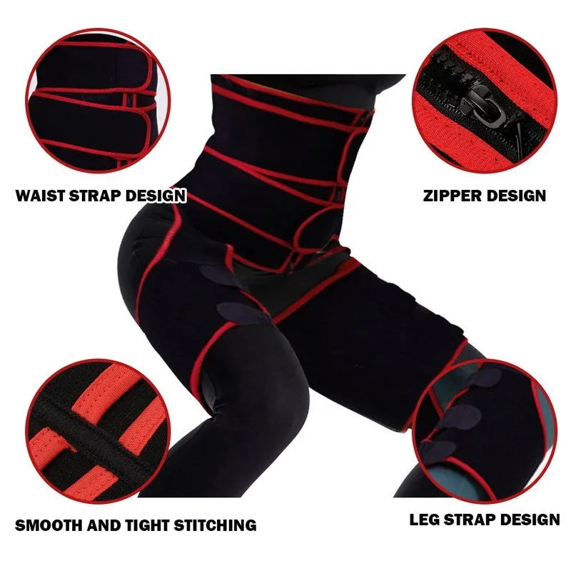 Waist & Thigh Workout Trimmer, Pink | Braviixx