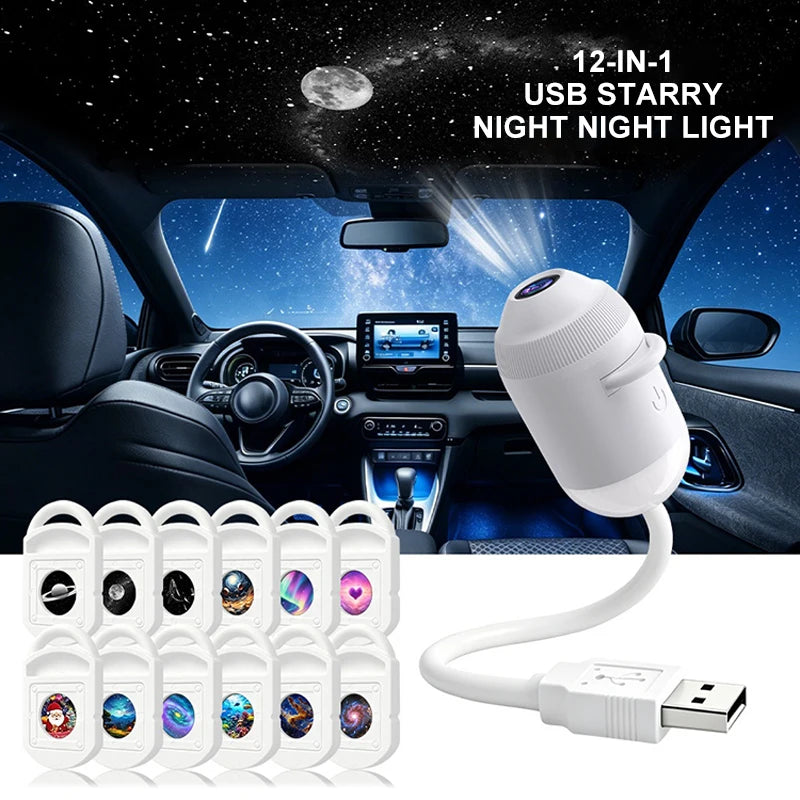 Adjustable Starry Sky Galaxy Projector Light | Braviixx