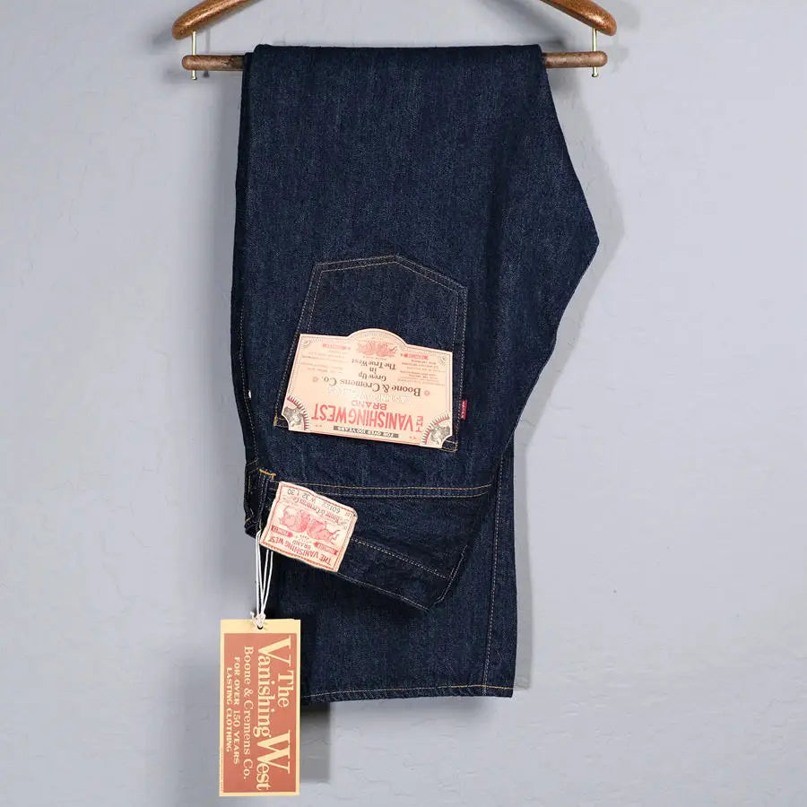 FREEWHEELERS 601XX 1951, five bags of 14oz indigo vintage jeans