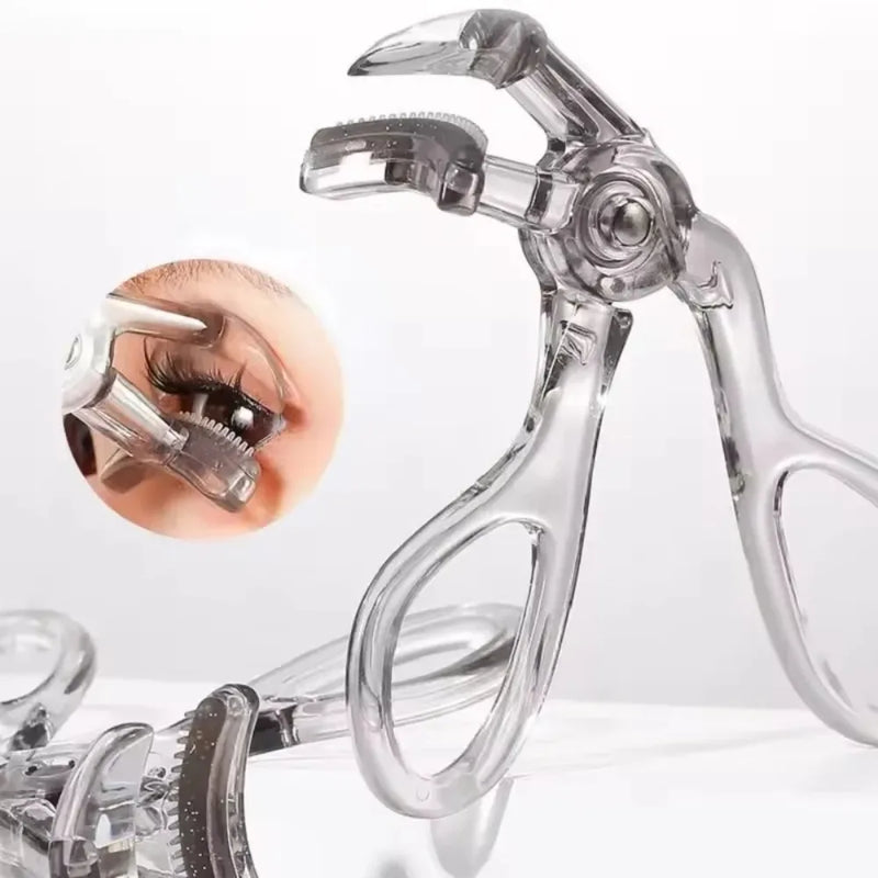 Dual-Type Eyelash Curler with Comb | Wide & Partial Clip | Natural Long-Lasting Curl | Braviixx