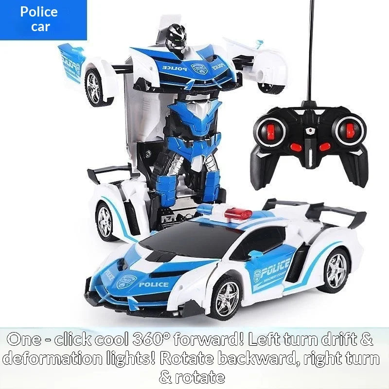 One-Click Transforming Remote Control Car | Braviixx
