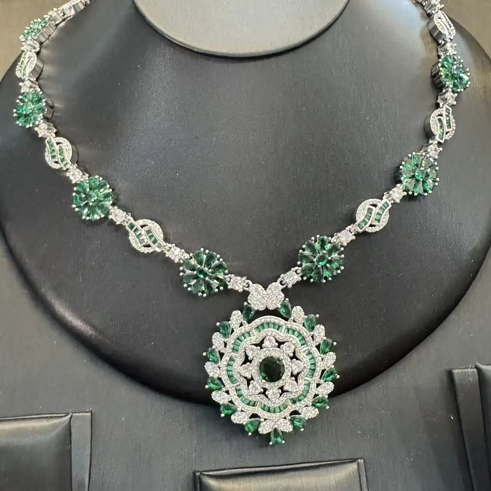 Green Drop Jewelry Set & Individual Pieces | Braviixx