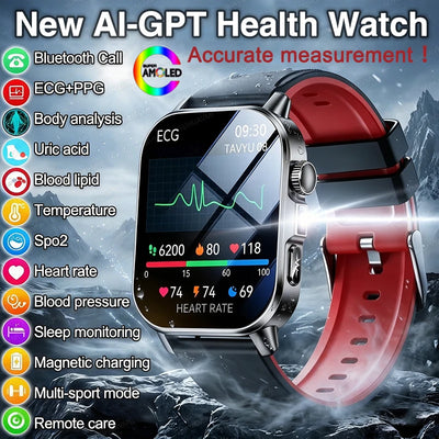 Smart Watch with HD AMOLED Display, Fitness Tracking & Call Function | Braviixx