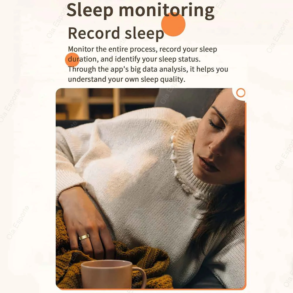 Smart Ring with Heart Rate, SpO₂ & Sleep Tracking | Braviixx