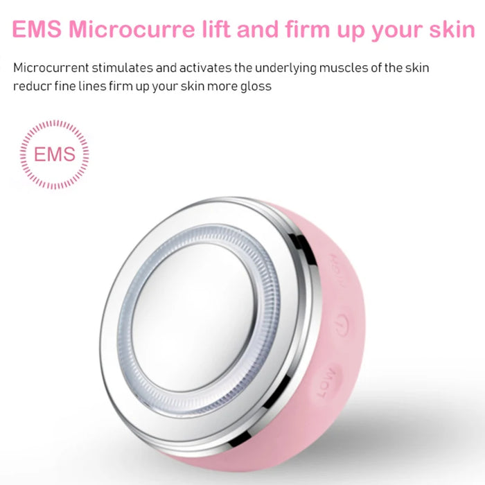 Upgraded Silicone Face Scrubber Cleaning and Exfoliating Waterproof Face Wash Brush Sonic Facial Cleansing Brush for Women
