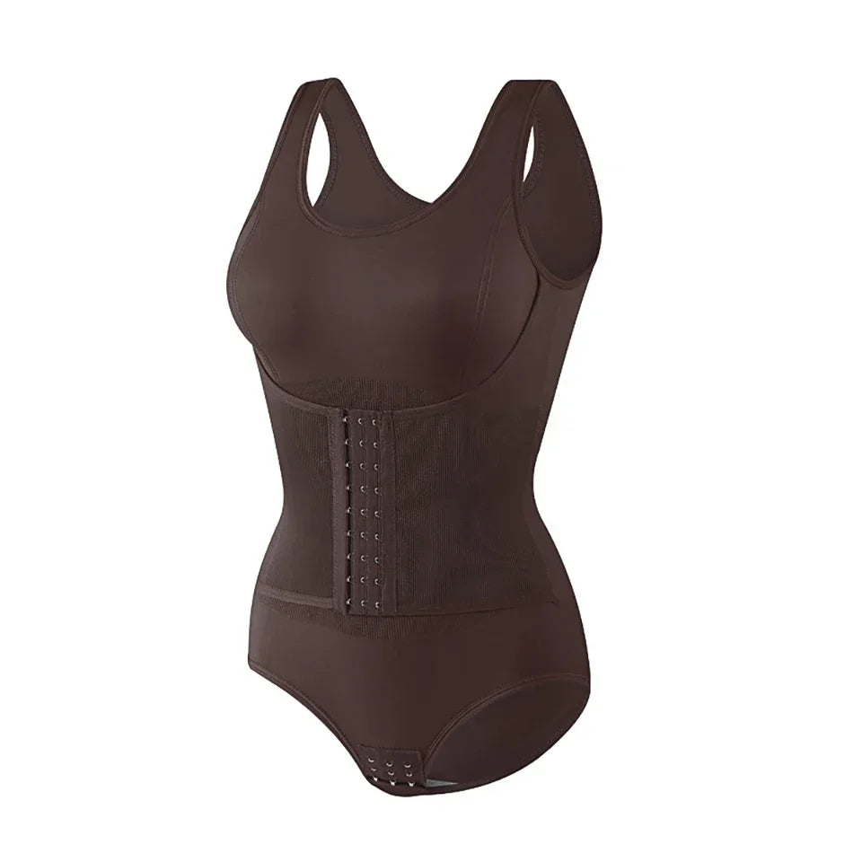 2026 New Bodysuit Shapewear with Zipper Belt Women Tummy Control Fajas Body Shaper Waist Trainer Slimming Cincher Corset Tops