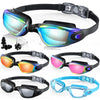 JoyMaySun Professional Swimming Goggles | 99% Anti-Fog · 100% UV · No-Leak | 10 Colours | Braviixx